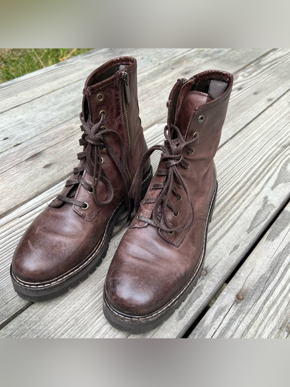 Thursday Combat Boot Size 6.5 Java Brown - Picture 2 of 9